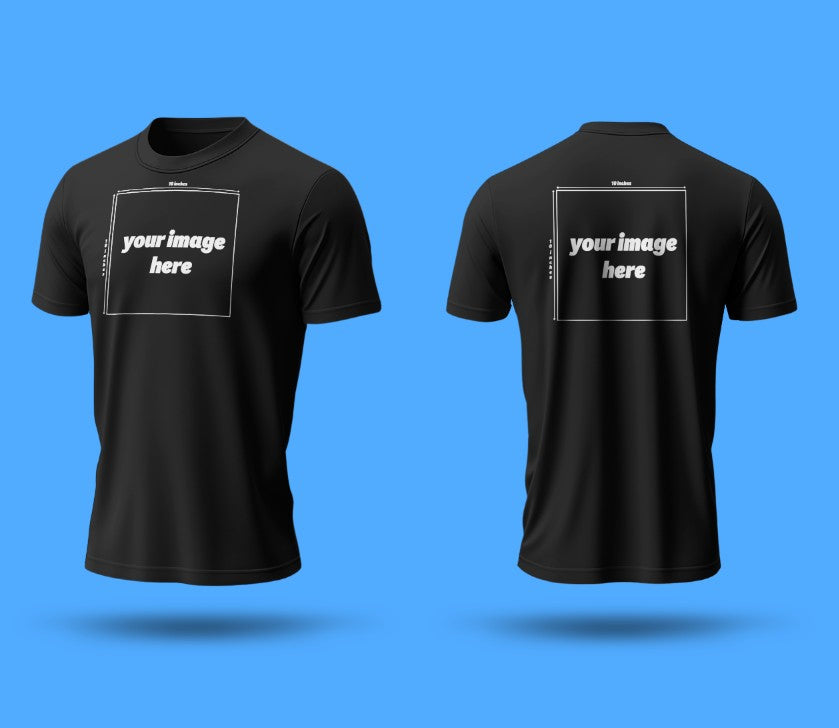 Custom Short Sleeve T-Shirt - Personalized DTF Printing