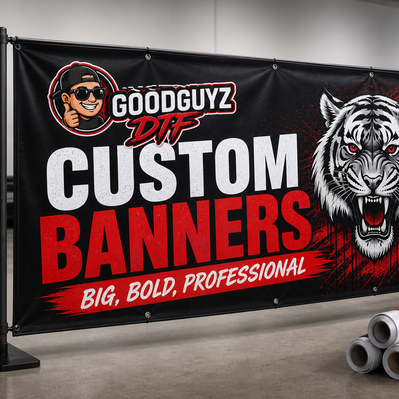 Custom 13 oz. Vinyl Banners – Durable, Weather-Resistant & Full-Color
