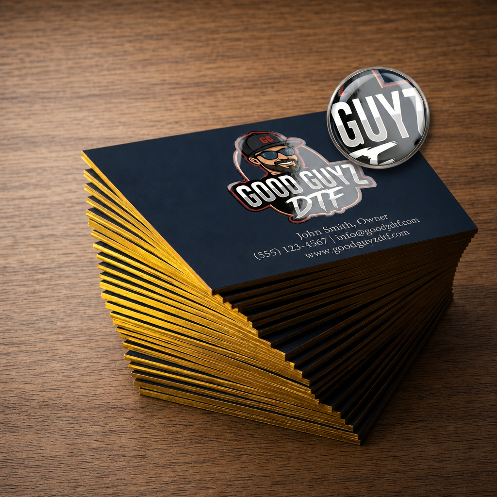 Business Cards – 32pt Painted Edge