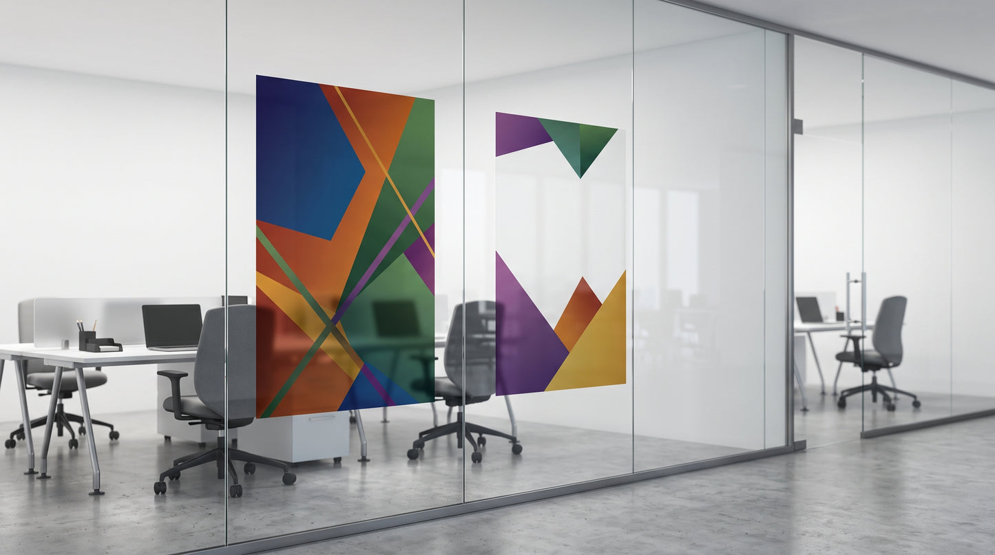 Custom Static Window Cling Printing | Full Color | No Adhesive
