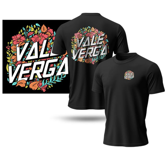 Short Sleeve Vale Verga 100% Cotton T Shirt