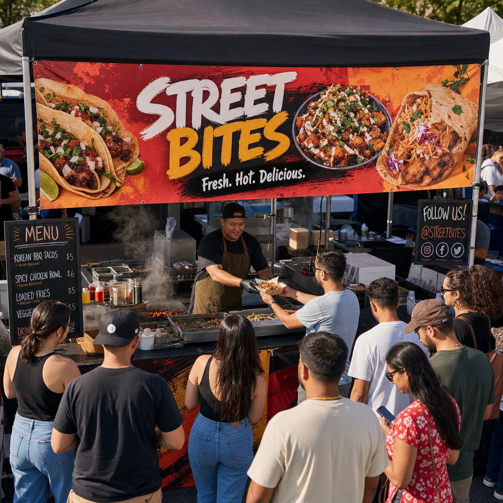 Custom 13 oz. Vinyl Banners – Durable, Weather-Resistant & Full-Color