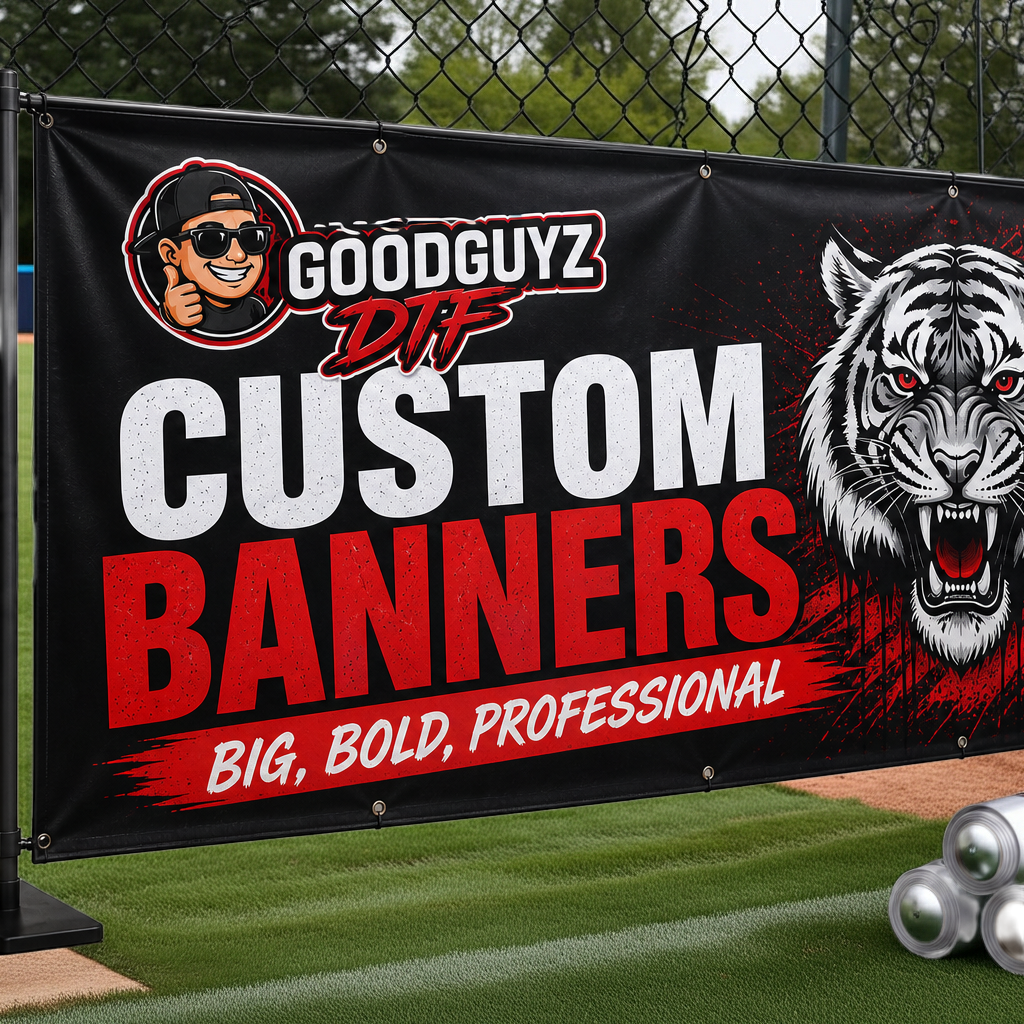 Custom 13 oz. Vinyl Banners – Durable, Weather-Resistant & Full-Color